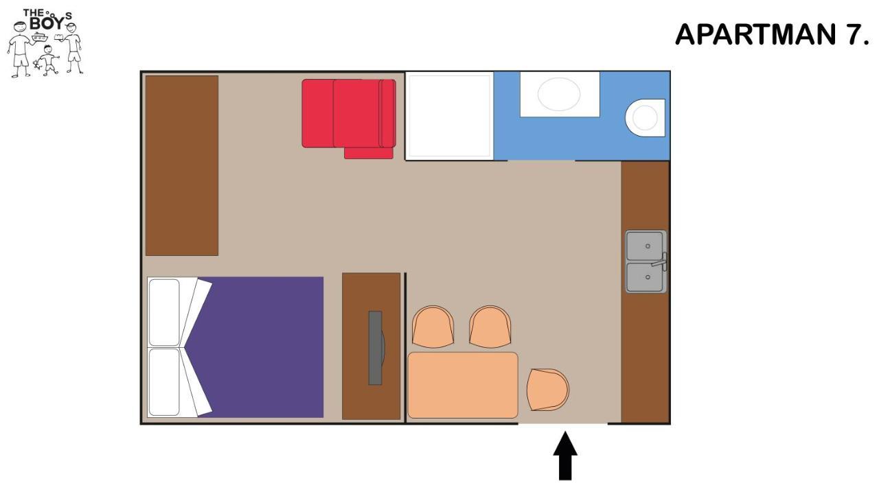 The Boys Apartman Siófok Extérieur photo